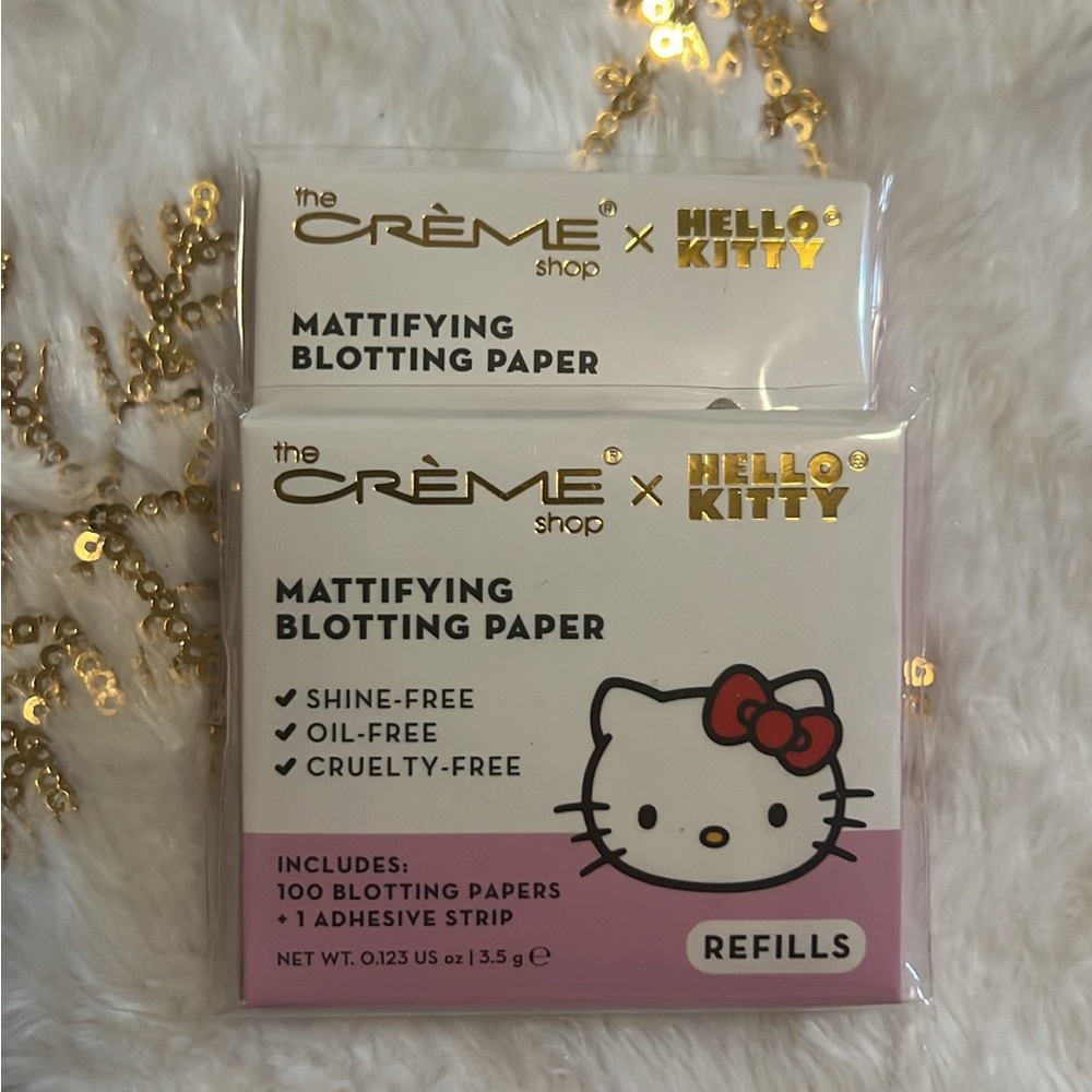 HELLO KITTY MATTIFYING BLOTTING PAPER REFILLS